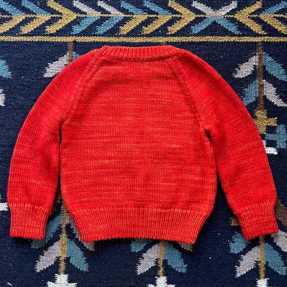 Misha & puff hot red house sweater - Picture 3 of 3
